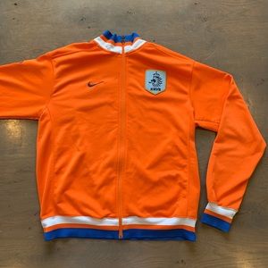 Awesome Nike - Nederland football warm up jacket.
